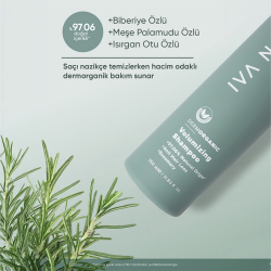 Iva Natura Saç Dökülme Karşıtı Biberiye Özlü Volumizing Shampoo 350 ml - 5