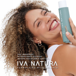 Iva Natura Saç Dökülme Karşıtı Biberiye Özlü Volumizing Shampoo 350 ml - 7