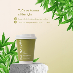 Iva Natural Tea Shot Matcha Mask 7x3 ml - 3