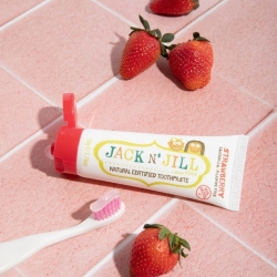 Jack'N Jill Toothbuddy Tavşan Diş Fırçası + Çilek Aromalı Diş Macunu 50gr - 2