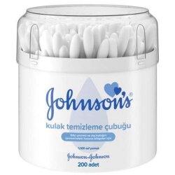 Johnson's Baby Kulak Temizleme Çubuğu 200 Adet