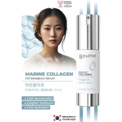 K-Lotus Beauty Marine Collagen Cilt Sıkılaştırıcı Aydınlatıcı ve Kırışıklık Karşıtı Serum 30ml - 3