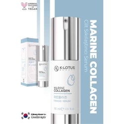 K-Lotus Beauty Marine Collagen Cilt Sıkılaştırıcı Aydınlatıcı ve Kırışıklık Karşıtı Serum 30ml - K-Lotus (1)