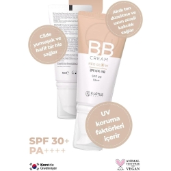 K-Lotus Beauty Neo Glow Aydınlatıcı ve Işıltılı Cilt Orta Kapatıcı BB Krem SPF 30 PA+++ 45ml - K-Lotus (1)