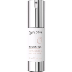 K-Lotus Beauty Sıkılaştırıcı ve Cilt Bariyerini Güçlendirici Niacinamide Cam Cilt Bakım Serumu 28ml - K-Lotus