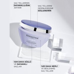 Kerastase Blond Absolu Cicaextreme İşlem Sonrası Yıpranmış Sarı Saçlar İçin Onarıcı Bakım Maskesi 200ml - 2