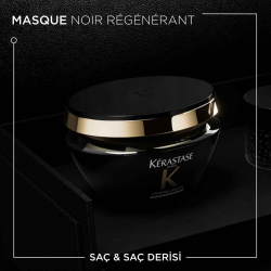 Kérastase Chronologiste Rituel Noir Regenerant Yenileyici Saç Bakım Seti - 4