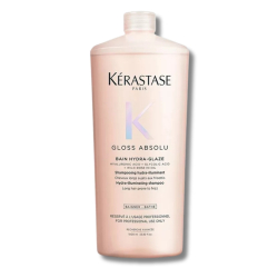 Kerastase Gloss Absolu Bain Hydra-Glaze Uzun ve Elektriklenmeye Yatkın Saçlar İçin Parlaklık Şampuanı 1000 ml - Kerastase
