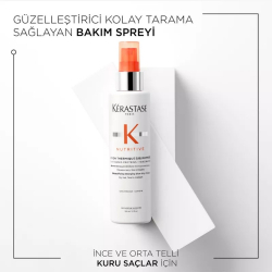 Kérastase Nutritive Thermique Sublimatrice Elektriklenme Karşıtı Isı Koruyucu Saç Bakım Kremi 150 ml - 3