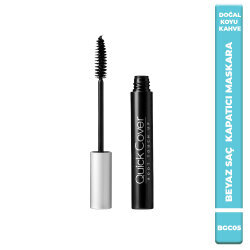 Kiss Brush-İn Color Beyaz Saç Kapatıcı SiyahKahve 