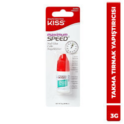 Kiss Maximum Speed Takma Tırnak Yapıştırıcısı KBGL01 3g 