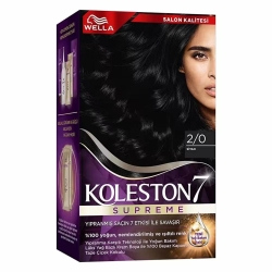 Koleston Supreme Saç Boyası 2/0 Siyah - Koleston