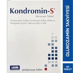 Kondromin-S 60 Efervesan Tablet - Kondromin-S