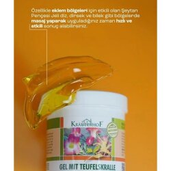 Krauterhof Şeytan Pençesi Masaj Jeli 250 ml - Krauterhof (1)