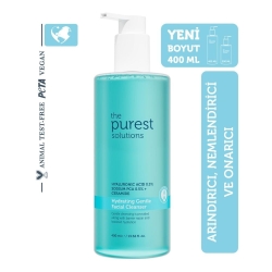 The Purest Solutions Kuru ve Karma Ciltler İçin Nemlendirici Ve Bariyer Onarıcı Hyalüronik Asit Yüz Temizleme Jeli 400ml