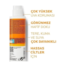 La Roche Posay Anthelios Invisible SPF50 Tüm Cilt Tipleri için Güneş Koruyucu Vücut Spreyi 200ml - La Roche Posay (1)