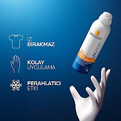 La Roche Posay Anthelios UVSPORT SPF50+ Güçlü Güneş Koruyucu Sprey 200 ml - La Roche Posay (1)