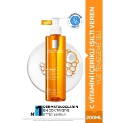 La Roche Posay C Vitamini İçerikli Işıltı Veren Yüz Temizleme Jeli 200ml - 5