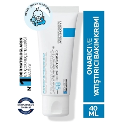 La Roche Posay Cicaplast Balm B5+ Onarıcı Bakım Kremi Tahriş Olmuş Ciltler 40ml - La Roche Posay