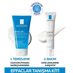La Roche Posay Effaclar Yağlı ve Akneye Eğilim Gösteren Ciltlere Özel Tanışma Cilt Bakım Seti