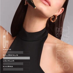 Lancome Hypnôse Ayarlanabilir Hacim Etkili Siyah Maskara 01 Noir - 3