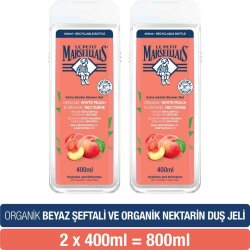 Le Petit Marseillais Duş Jeli Beyaz Şeftali Ve Nektarin 2x400ml