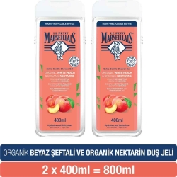 Le Petit Marseillais Duş Jeli Beyaz Şeftali Ve Nektarin 2x400ml - 2