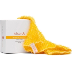 Let'scrub Süper Esnek Sarı Banyo Lifi Tüm Cilt Tiplerine Uygun Duş Lifi - Let'scrub (1)