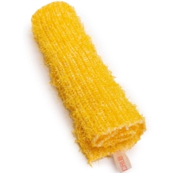 Let'scrub Süper Esnek Sarı Banyo Lifi Tüm Cilt Tiplerine Uygun Duş Lifi - Let'scrub