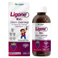 Ligone Kids Üzüm Çekirdeği 200ml - Ligone