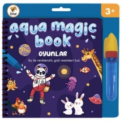 Lino Aqua Magic Oyunlar Sihirli Boyama Kitabı - Lino