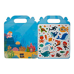 Lino Tekrar Kullanılabilen İlk Sticker Kitabım - Ocean Animals - 3