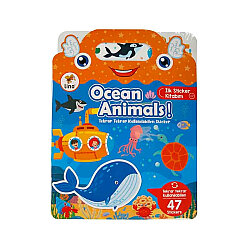 Lino Tekrar Kullanılabilen İlk Sticker Kitabım - Ocean Animals - Lino