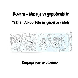 Lino Yapışkanlı Rulo Boyama Kağıdı 86x20 cm - Lino (1)