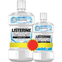 Listerine Advanced White 500ml + 250ml Hediye