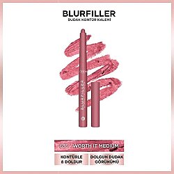 Loreal Paris Blurfiller Dudak Kontür Kalemi 635 Worth It Medium - Loreal Paris