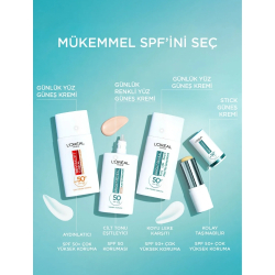 Loreal Paris Bright Reveal Spf 50+ Stick Yüz Güneş Kremi - 5