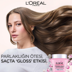 Elseve Glycolic Gloss Mükemmel Parlaklık Veren Saç Bakım Maskesi 300 ml - Elseve (1)
