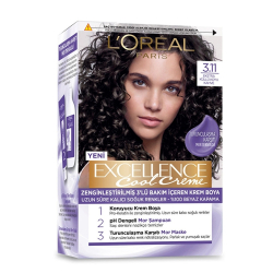 L'Oreal Paris Excellence Cool Creme Saç Boyası – 3.11 Ekstra Küllü Koyu Kahve - Loreal Paris