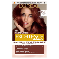 Loreal Paris Excellence Creme Krem Saç Boyası No: 5UR Nude Kızıl