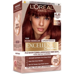 L’Oréal Paris Excellence Creme Saç Boyası – 4UR Nude Koyu Kızıl - Loreal Paris