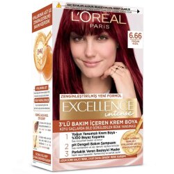 Loreal Paris Excellence Intense 6.66 Yoğun Kızıl - Loreal Paris