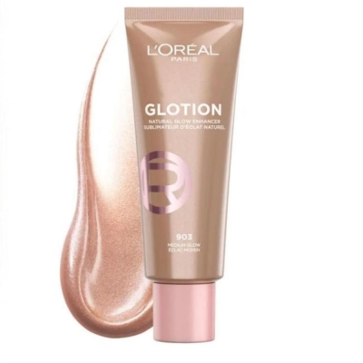 L'Oreal Paris Glotion All In One Doğal Işıltı Veren 903 Medium Glow Likit Highlighter