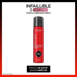 Loreal Paris Infaillible 3-Second Setting Mist Makyaj Sabitleyici 75ml - 2