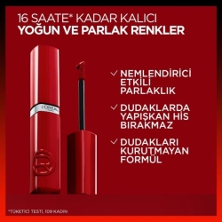 Loreal Paris Infaillible Laque Resistance Likit Parlak Ruj - 215 Drunk in Rose - 4
