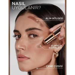 Loreal Paris Lumi Bronzlaştırıcı Stick - 110 Toasted Sunlight - 3