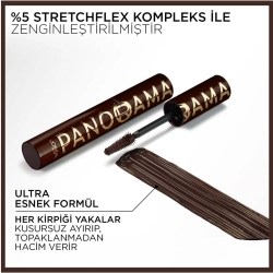 Loreal Paris Panorama Chromatic Maskara Brun Leather - 4