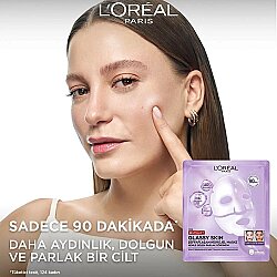 Loreal Paris Revitalift Glassy Skin Şeffaflaşan Işıltı & Nem Veren Hidrojel Maske 25 g - 3
