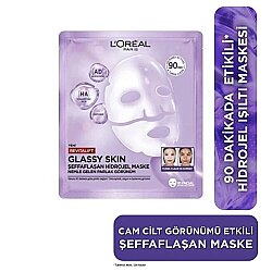 Loreal Paris Revitalift Glassy Skin Şeffaflaşan Işıltı & Nem Veren Hidrojel Maske 25 g - Loreal Paris