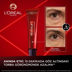 Loreal Paris Revitalift Lazer Göz Altı Torba Görünümüne Karşı Etkili Göz Kremi 15ml - 3